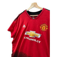 Adidas Manchester United Climalite Euro Soccer Futbol Jersey