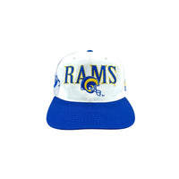 Vintage 1990's Sports Specialties LA Rams Laser Shadow Snapback Hat