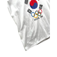 Vintage 1980's Seoul Korea Olympics Graphic T-Shirt