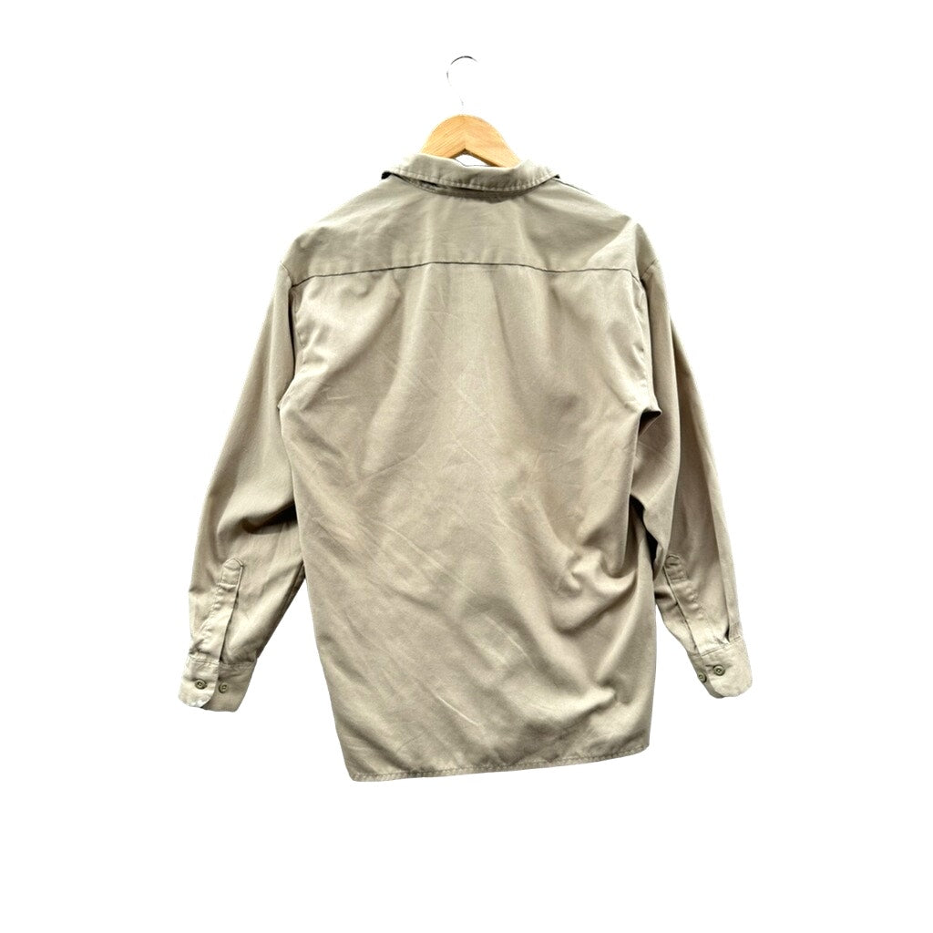 Dickies Flex Distressed Men's Canvas Utility Button Up Shirt
