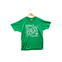 Vintage 1980's Rowan Co. Vikings Basketball Graphic Tee