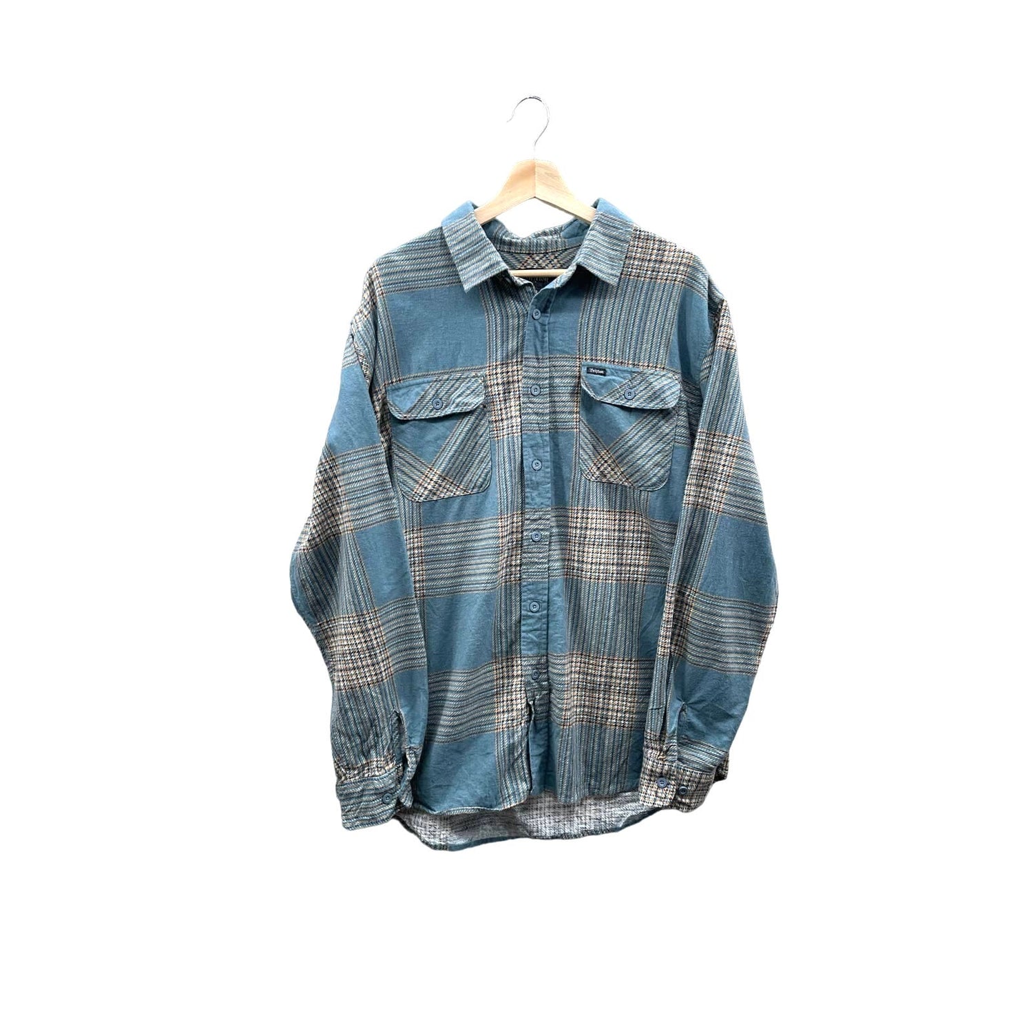 Vintage 2000's Brixton Plaid Button Up Flannel Shirt