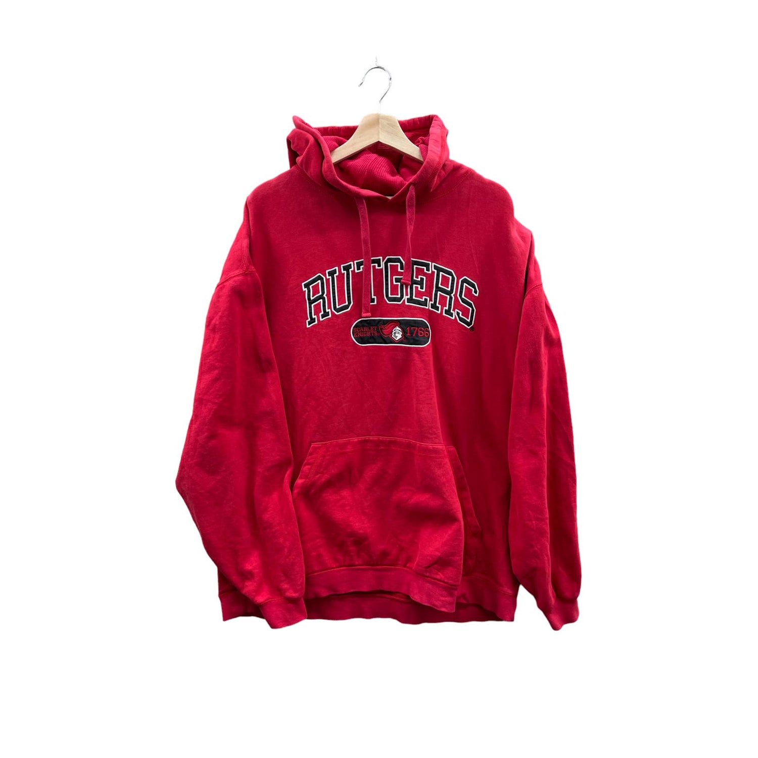 Vintage 2000's Rutgers University Scarlet Knights Essential Hoodie