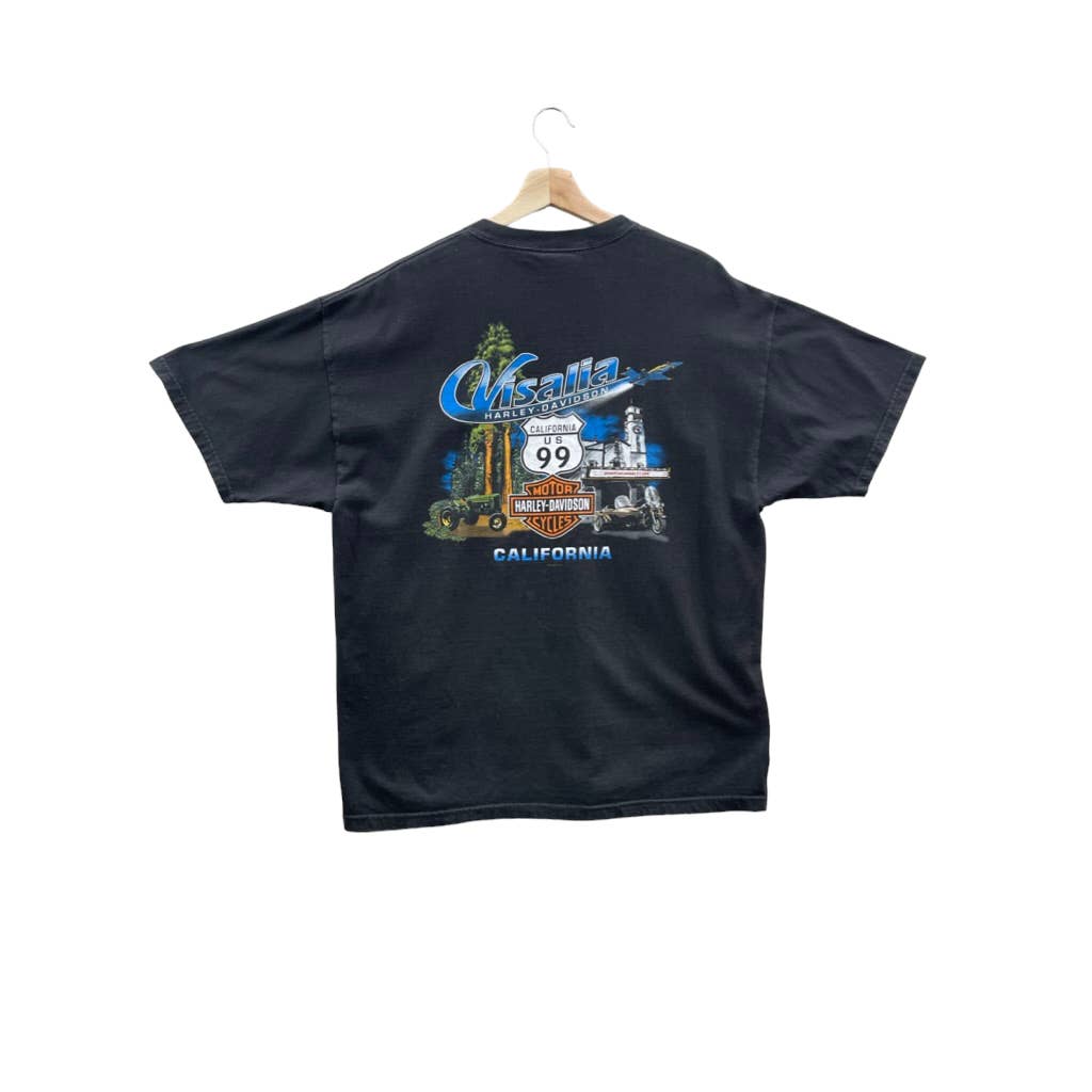 Vintage 2006 Harley-Davidson Life Begins When You Get One T-Shirt