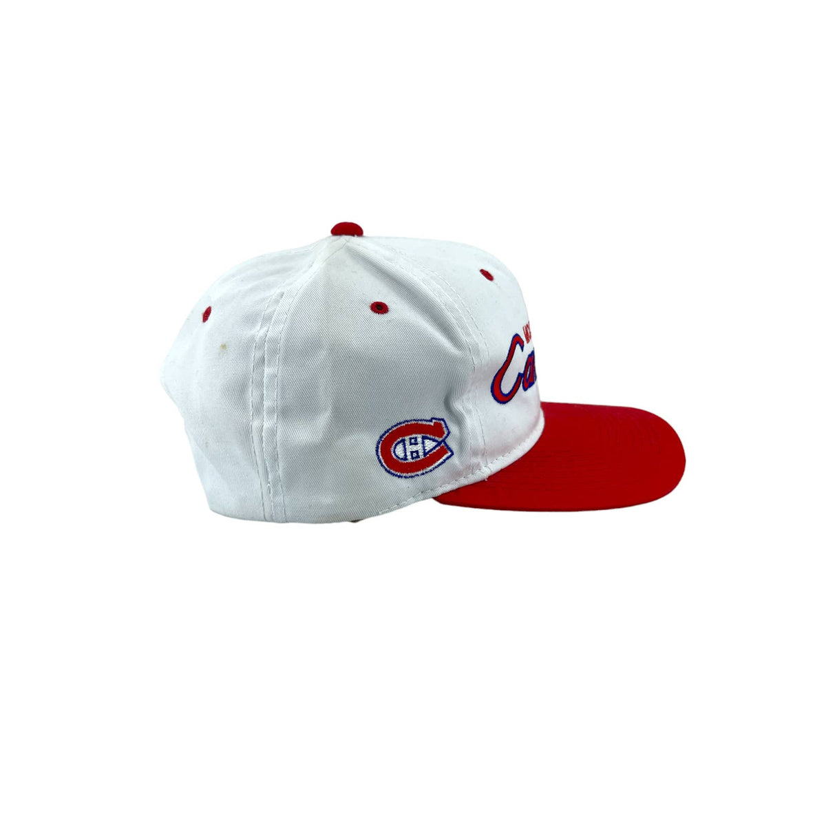 Vintage 1990's Montreal Canadiens Sports Specialties NHL Snapback Hat