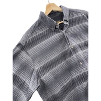Vintage Woolrich Men's Southwest Aztec Striped Flannel Button Down L/S Shirt
