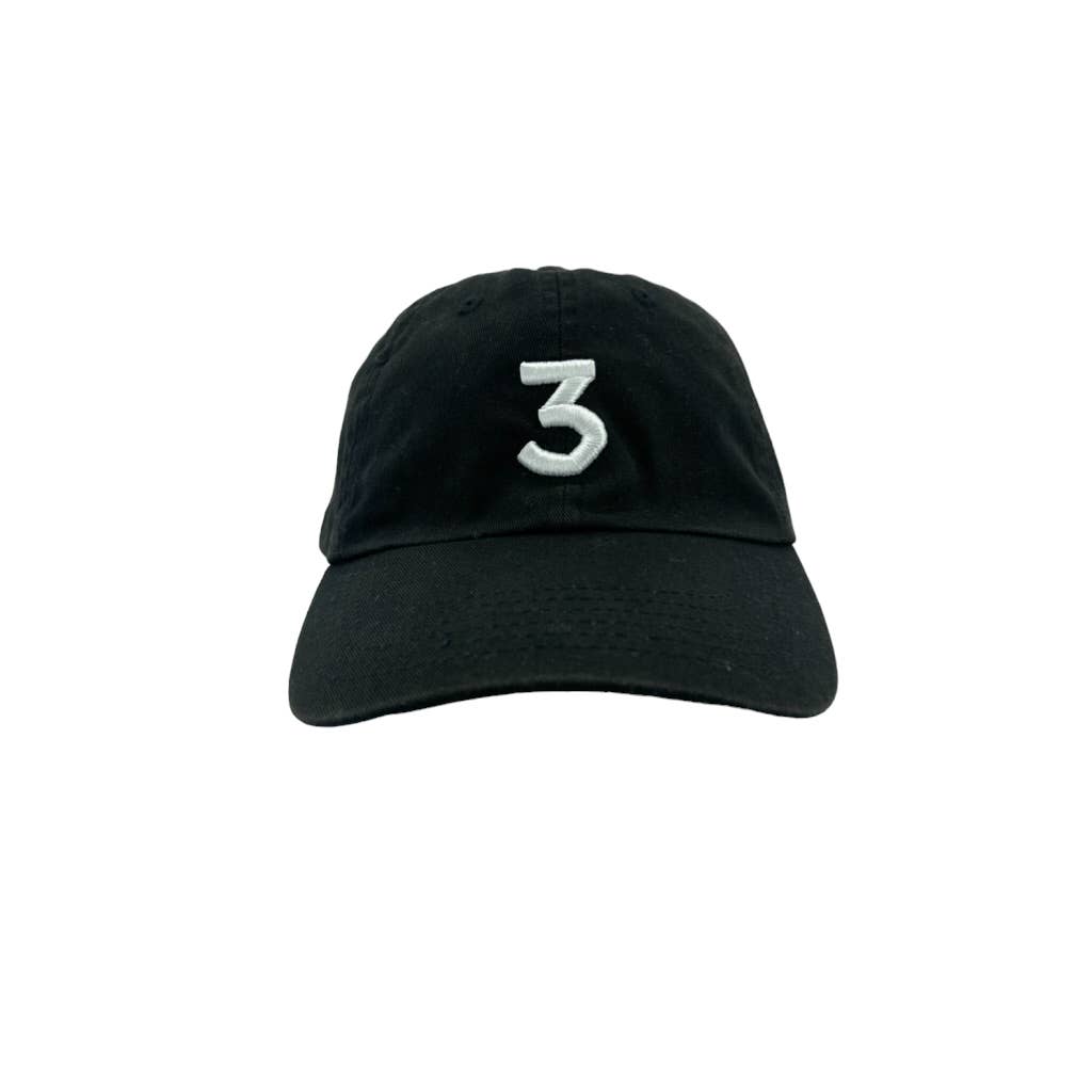 Chance The Rapper Embroidered 3 Strapback Dad Hat