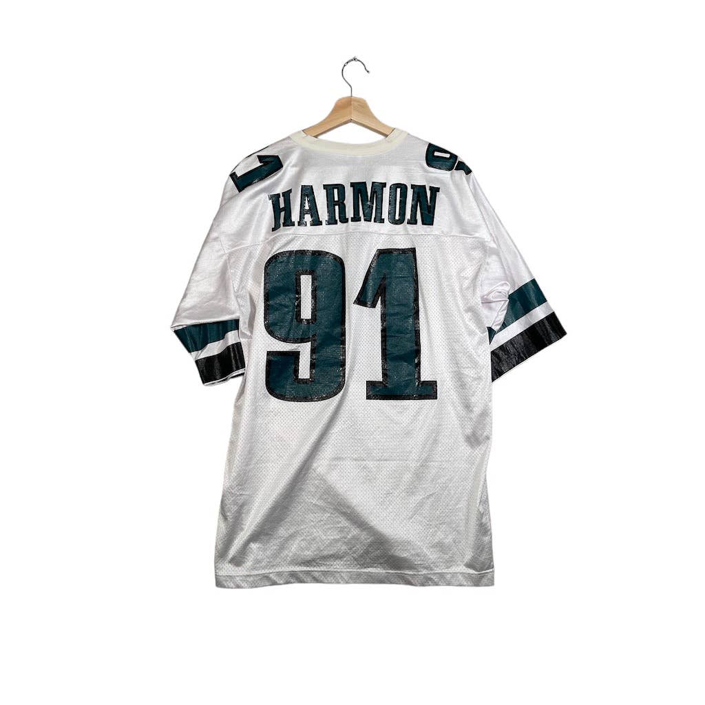 Vintage 1990's Philadelphia Eagles Andy Harmon #91 NFL Jersey