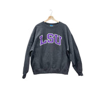 Vintage 2000's LSU Spellout Crewneck Sweater