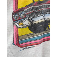 Vintage 1995 Super Chevy Show Car Distressed Graphic Racing T-Shirt