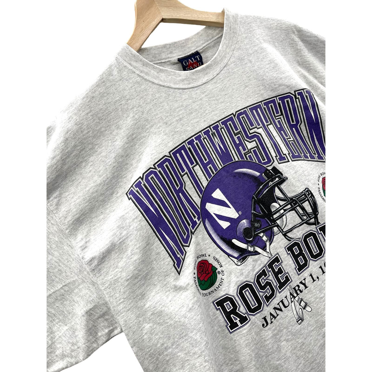 Vintage 1996 Northwestern Rose Bowl Graphic T-Shirt