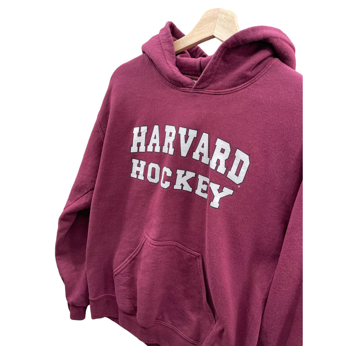 Vintage 2000's Harvard University Hockey Team Hoodie
