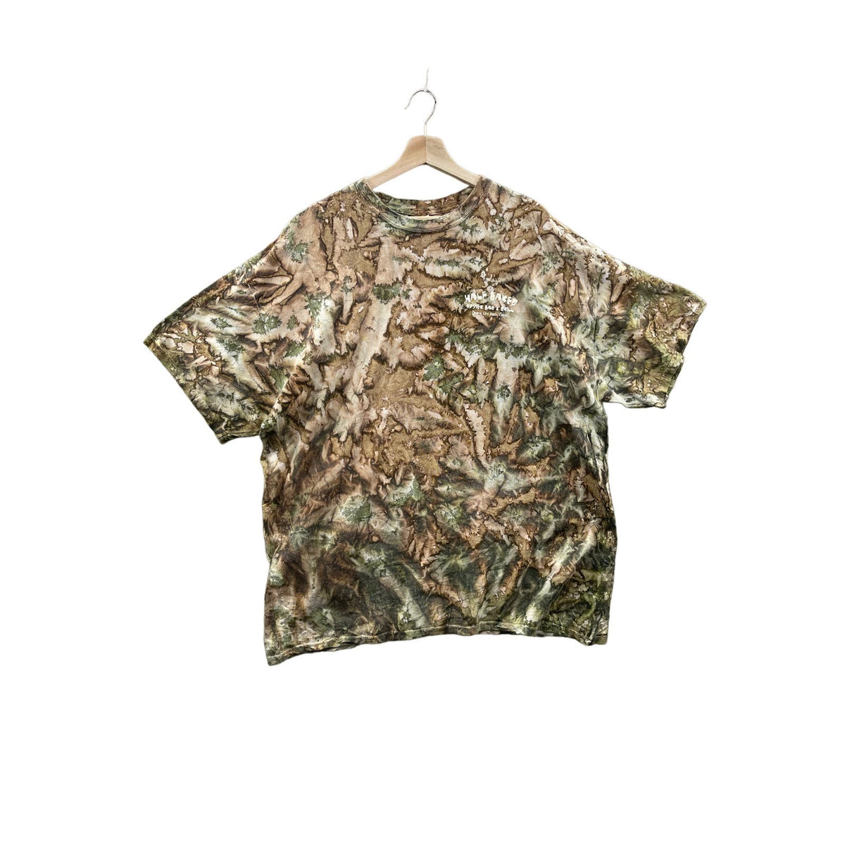 Vintage Half Baked Oyster Bar & Grill Realtree Camo T-Shirt