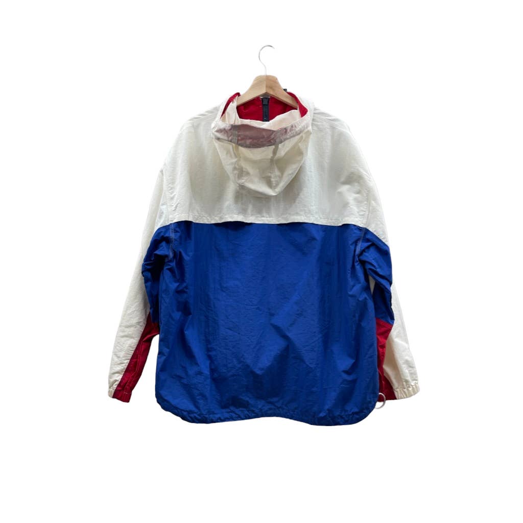 Vintage 1990's Tommy Hilfiger Colorblock Windbreaker Zip Jacket