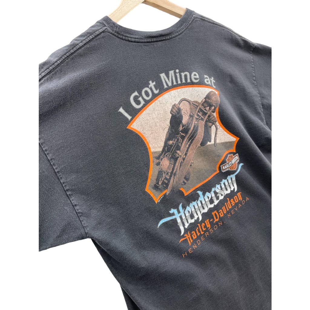 Vintage 2000's Harley-Davidson Henderson Nevada Graphic T-Shirt