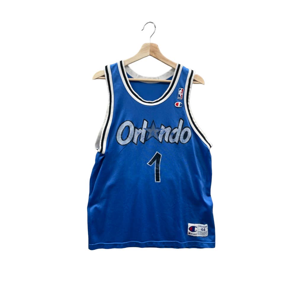 Vintage 1990's Orlando Magic Penny Hardaway Champion Basketball Jersey
