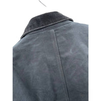 Vintage Carhartt Distressed Quilt Lined Black Workwear Jacket