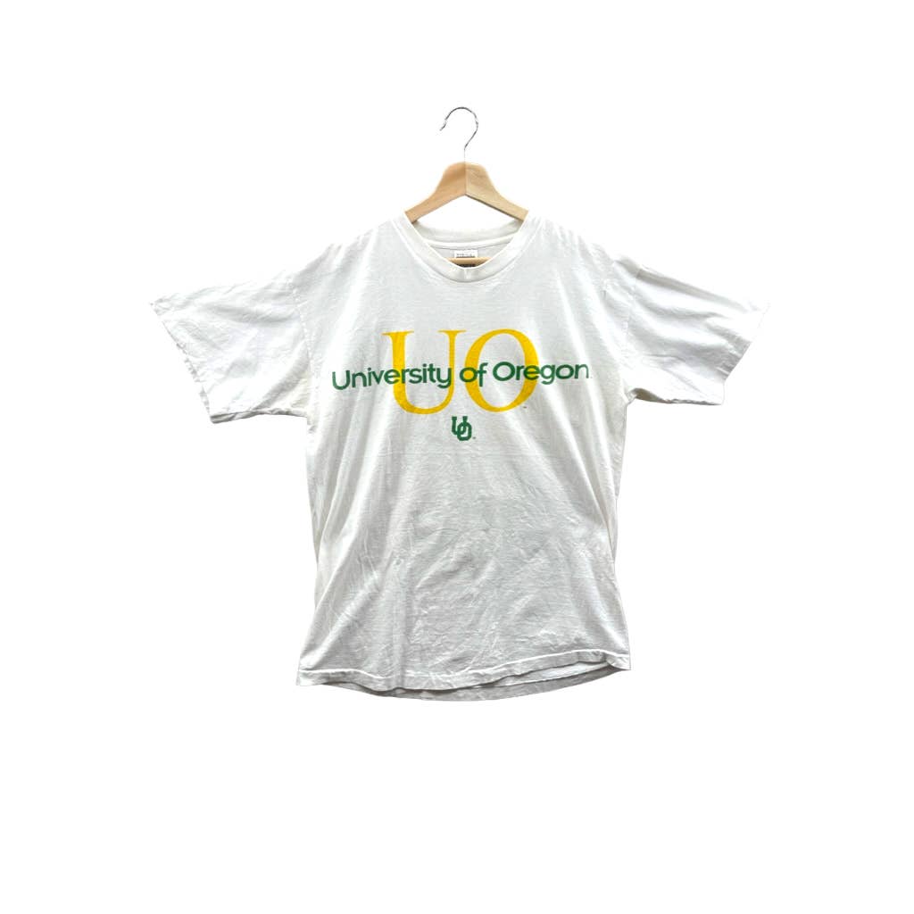 Vintage 1990's University of Oregon College Logo T-Shirt