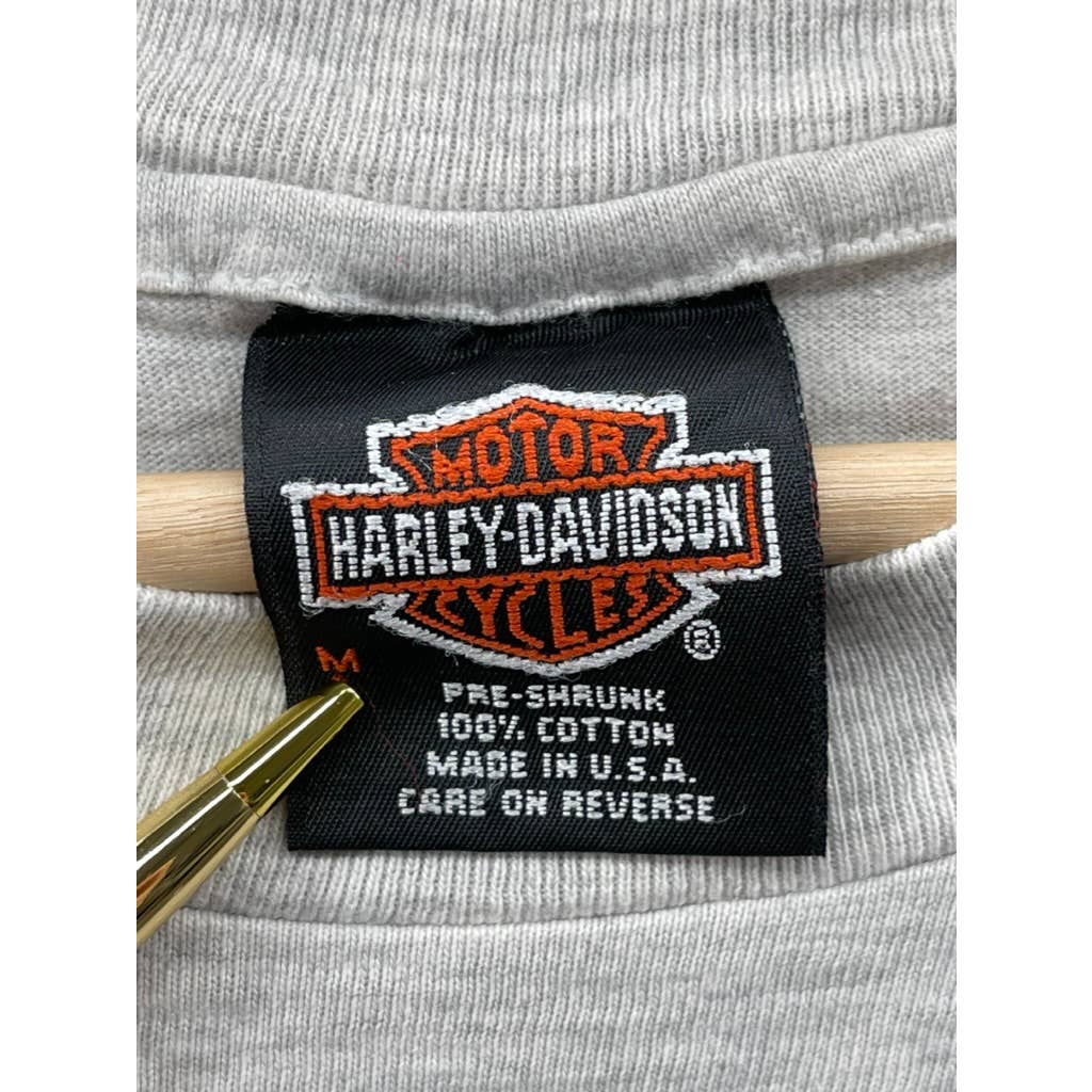 Vintage 1997 Harley-Davidson of Fullerton Graphic Pocket T-Shirt