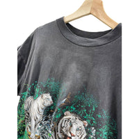 Vintage 1990's White Tiger Nature T-Shirt