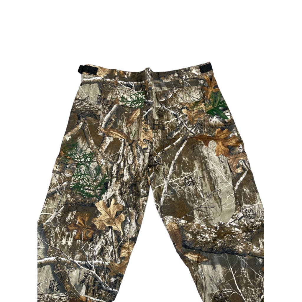 Duke+Boone Men's Light Oak Adjustable Wide Leg Realtree Pants 36x31