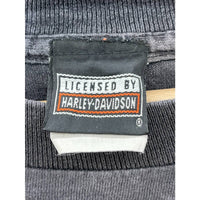 Vintage 1990's Harley-Davidson New York Cafe Distressed Graphic T-Shirt