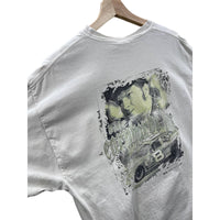 Vintage 2000's Chase Authentics Dale Earnhardt Jr Distressed Graphic T-Shirt