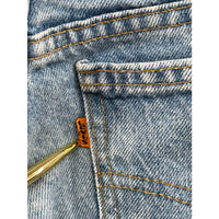 Vintage 1990's Levi's 550 Orange Tab Light Wash Denim Jeans