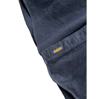 Vintage Woolrich Men's Dark Navy Twill Canvas Button Up L/S Shirt