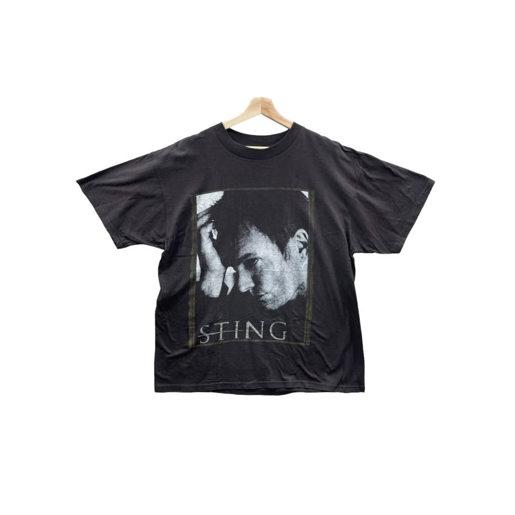 Vintage 1990's Sting Band Tour T-Shirt