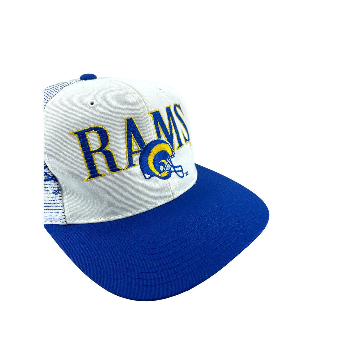 Vintage 1990's Los Angeles Rams Sports Specialties Laser Shadow Snapback Hat
