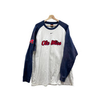 Vintage 2000's Nike Ole Miss Mid-weight Longsleeve T-Shirt