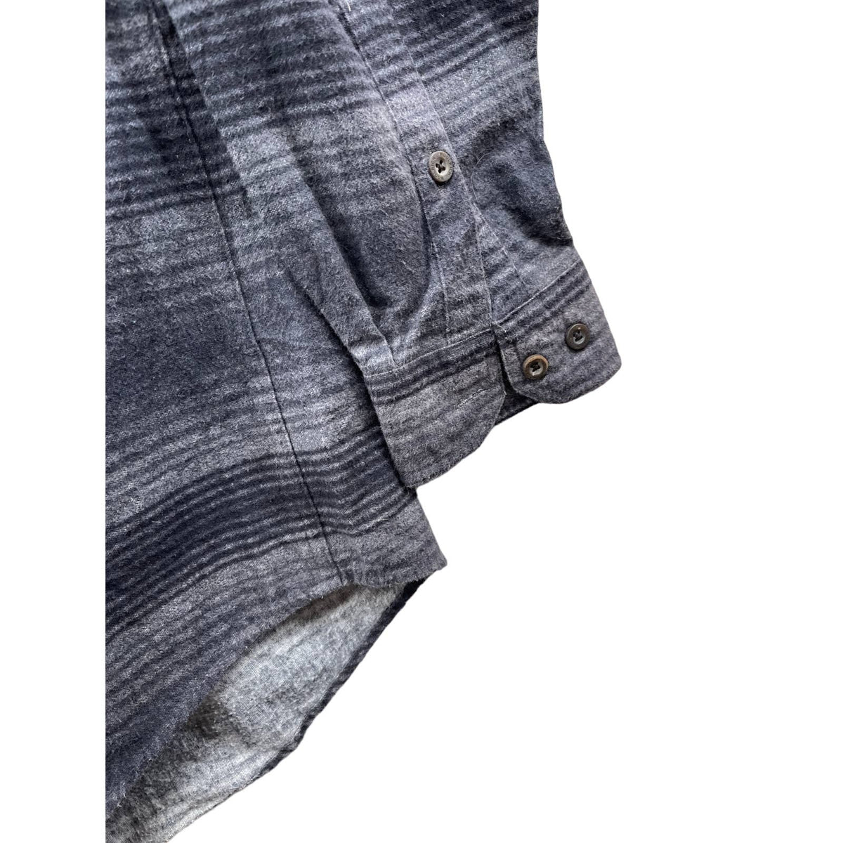 Vintage Woolrich Men's Southwest Aztec Striped Flannel Button Down L/S Shirt