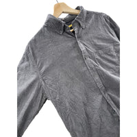 Prince & Fox Essential Dark Gray Corduroy Button Down Shirt