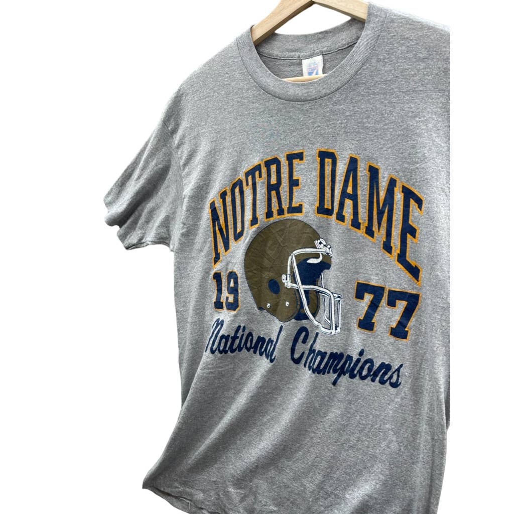 Vintage 1990's Notre Dame University College Football Championship T-Shirt