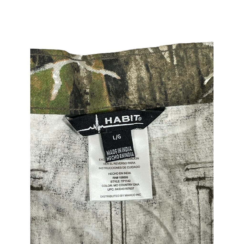 Habit Men's Dark Oak Adjustable Wide Leg Realtree Pants 36x31