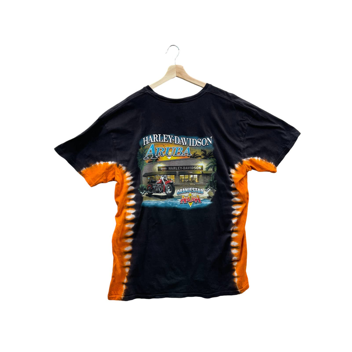 Vintage 2000's Harley-Davidson Tie Dye Eagle Graphic T-Shirt
