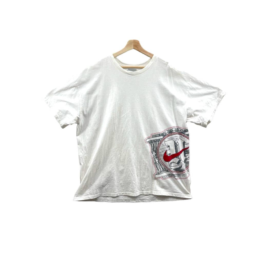 Vintage 2000's Nike Embroidered Stamp T-Shirt