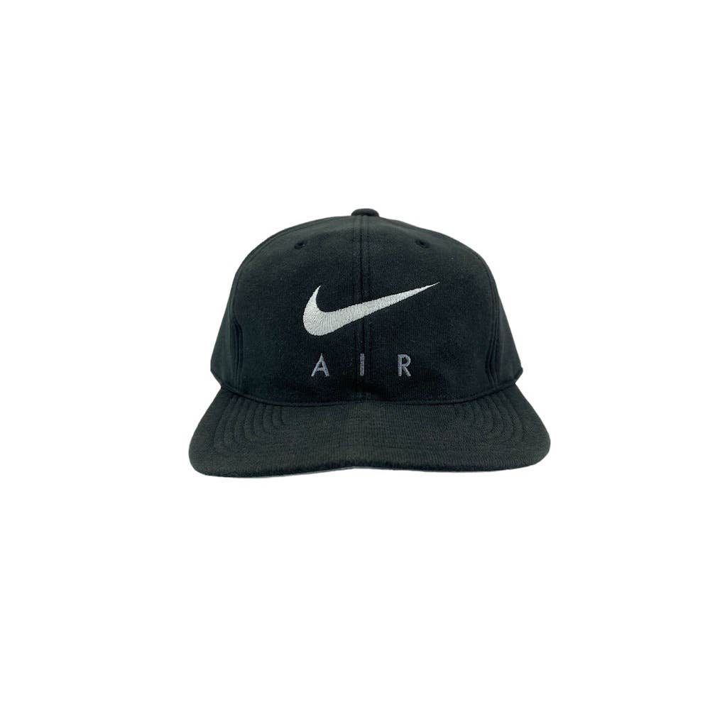 Vintage 1990's Nike Air Swoosh Wool Snapback Hat
