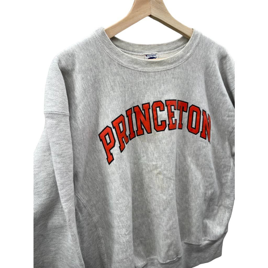 Vintage 1990's Princeton University Champion Reverse Weave College Crewneck