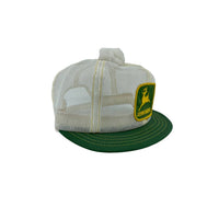 Vintage 1990's John Deere Snapback Round Cap