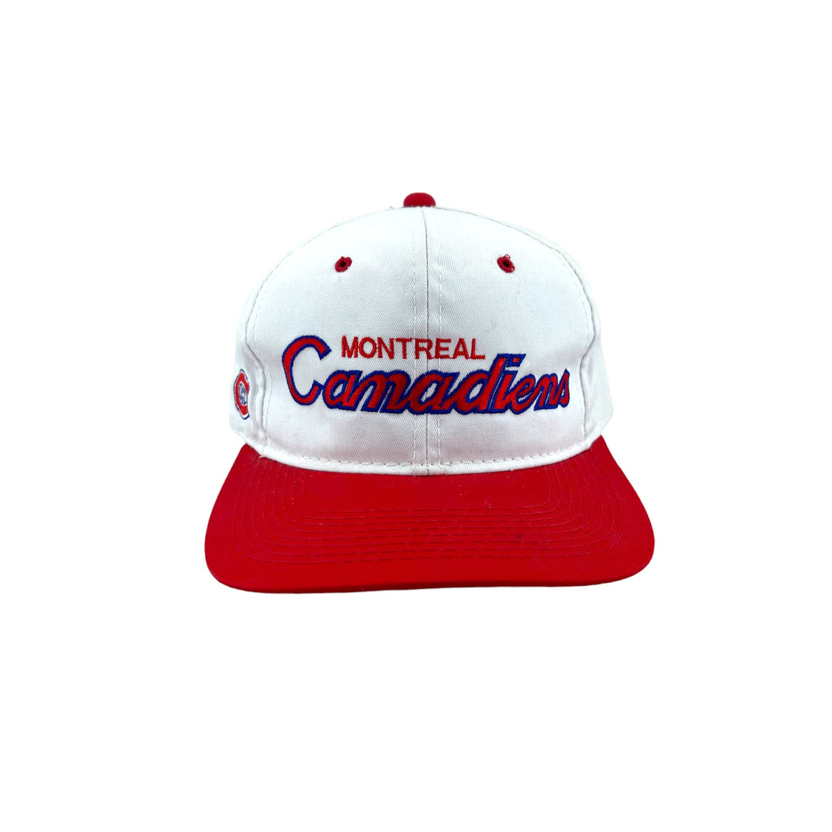Vintage 1990's Montreal Canadiens Sports Specialties NHL Snapback Hat