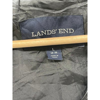 Vintage Lands End Men's Quilted Full Zip Insulated Outdoor Puffer Vest