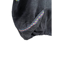 Vintage 1990's Danskin Pro Multi Color 1/4 Zip Fleece Pullover