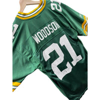 Vintage 2000's Reebok NFL Green Bay Packers Charles Woodson Home Jersey