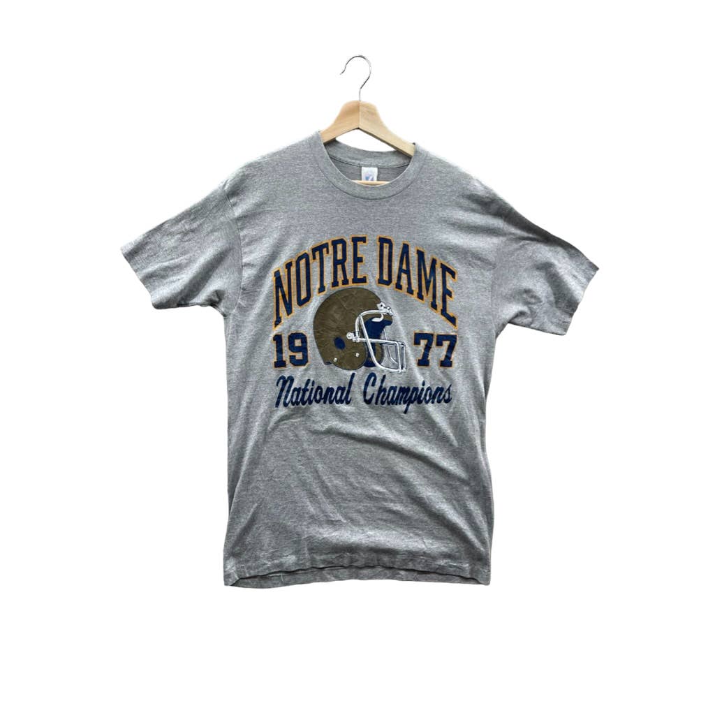 Vintage 1990's Notre Dame University College Football Championship T-Shirt