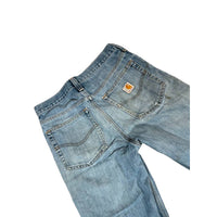 Vintage 1990's Carhartt Distressed Blue Denim Jeans 30x34