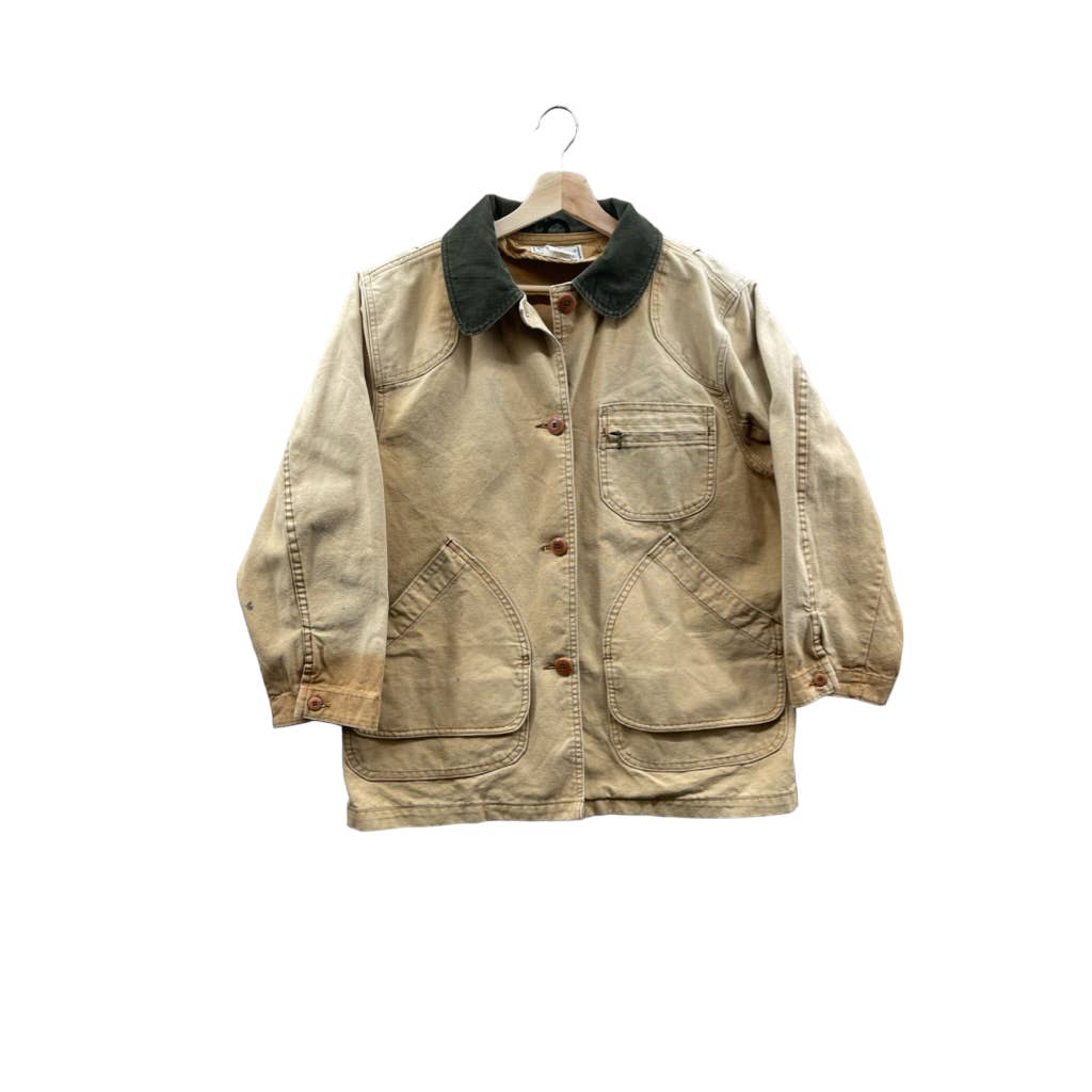 Vintage 1990's L.L. Bean Womens Canvas Workwear Jacket