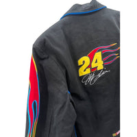 Vintage 1990's Chase Authentics Nascar Jeff Gordan Suede Racing Jacket