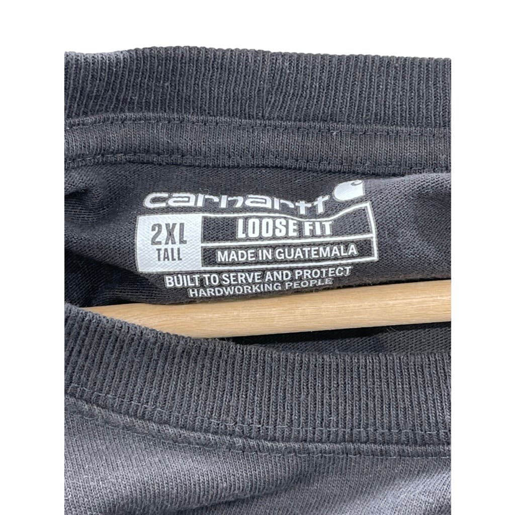 Carhartt Essential Black L/S Graphic Loose Fit T-Shirt